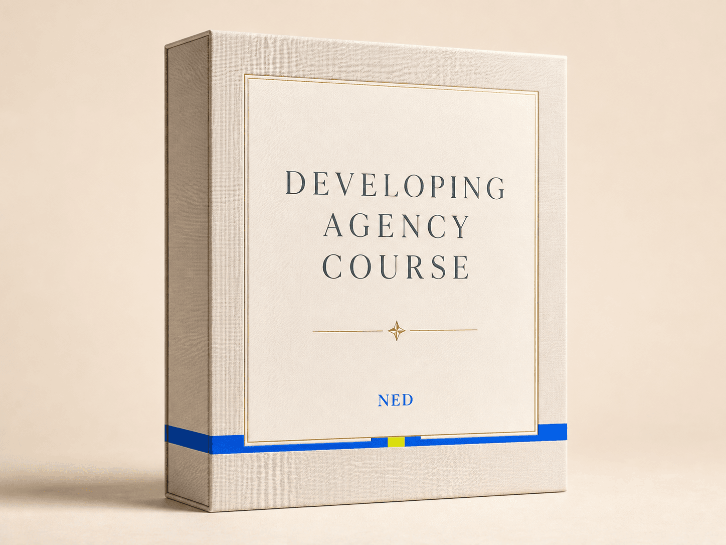 Developing Agency Course premium boxed learning program by NED